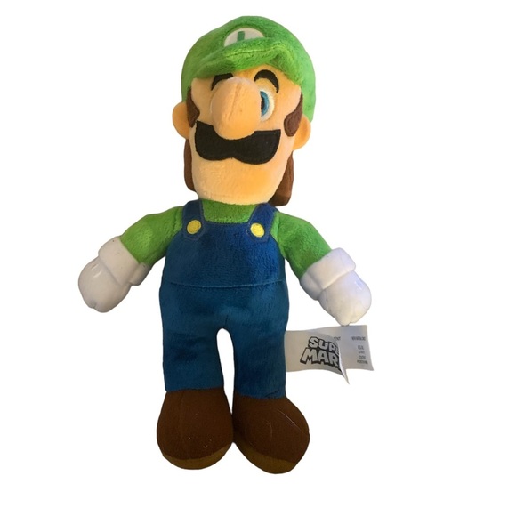 Super Mario Luigi Plush 11” - Picture 1 of 2